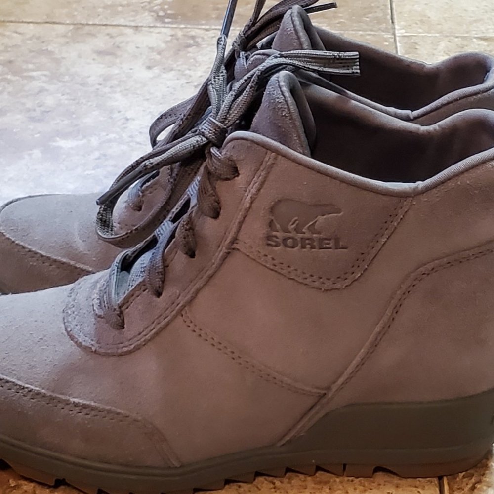 SOREL Women's Evie Sport Lace-Up Lug Sole Booties